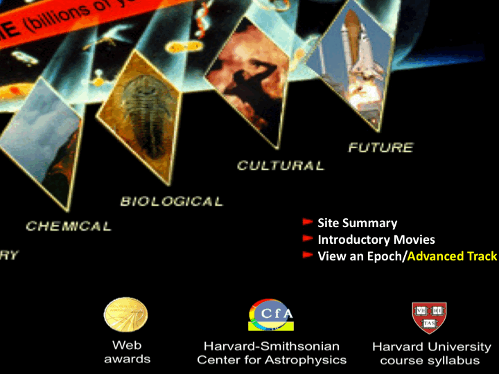 Cosmic Evolution - From Big Bang to Humankind