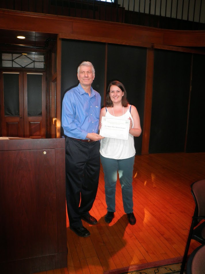 Marie-Alene Martin-Drummel, Brault Award co-winner