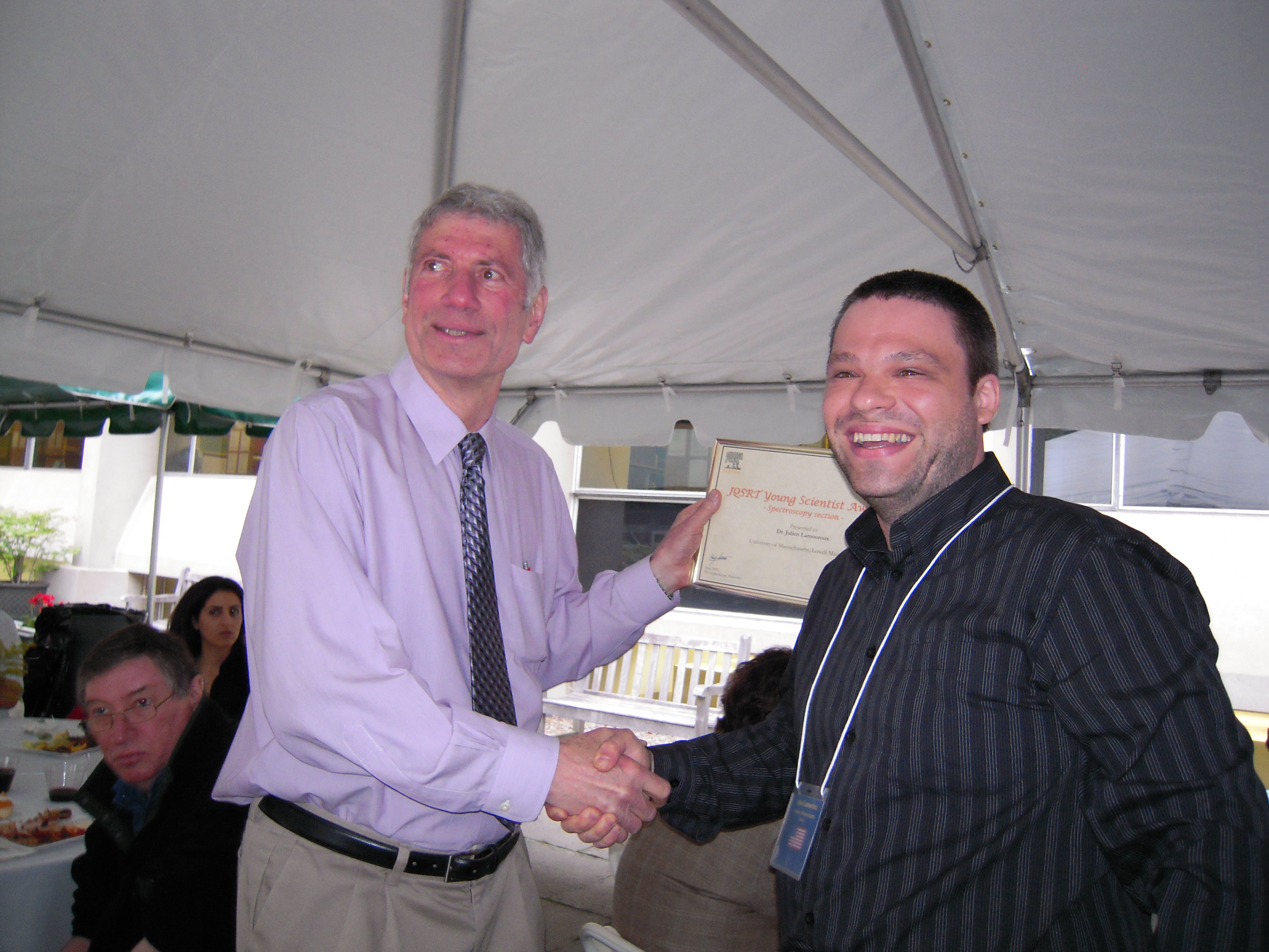 YSA ruuner-up Julien Lamouroux