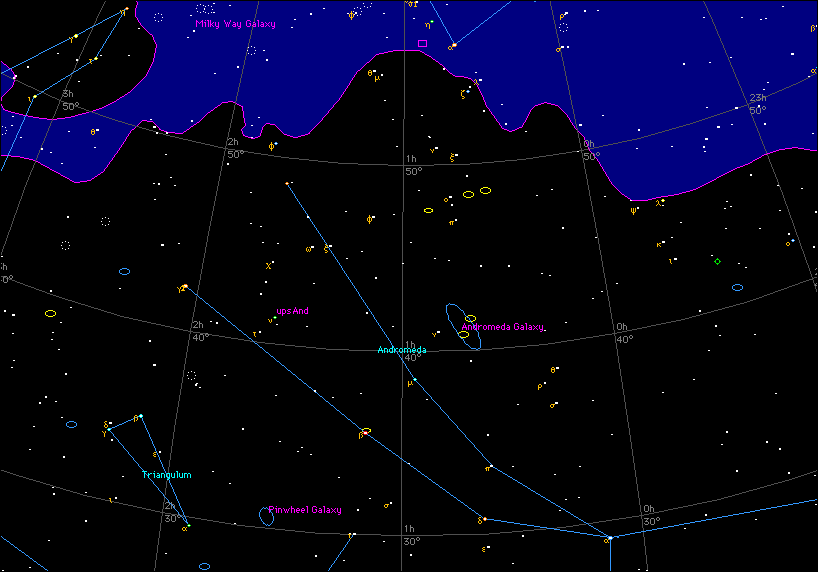 The Constellation Andromeda