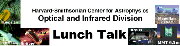 CfA OIR Division Lunch Talks