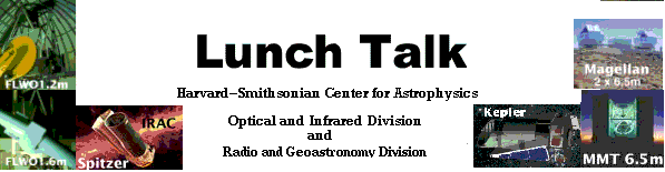 CfA OIR Division Lunch Talks