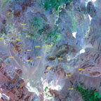 Satellite
	image of western United States