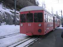 
The train. It has seat that were really uncomfortable on flat ground because they were designed for a steep incline. The were much better on the hill.
