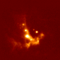 Mid-Infrared image of the Galactic Center
