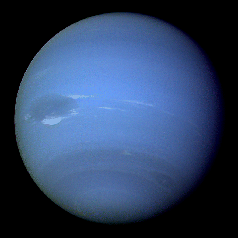 Voyager image of Neptune